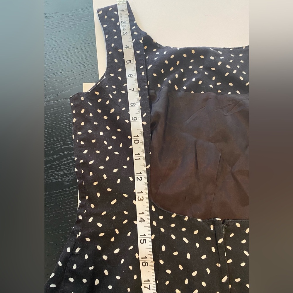 Geary Roark Kamisato Black and White Polka Dot Vintage 1950’s Backless Dress - Picture 12 of 16
